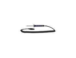 Pen RTD Probe, 100 Ohm, 3-P" Connector, ector 2.5" L, 5ft Coil Cord