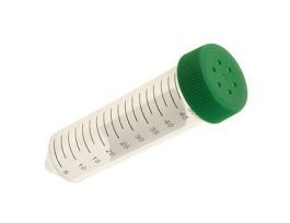 Bio-Reaction Centrifuge Tube, 50 mL, Vented Cap, Bag, Sterile; 100/Cs
