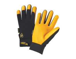 IRONCAT, Heavy Duty Grain Deerskin, Spandex Back, Hook and Loop Wrist , XL