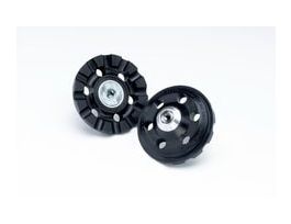 3M™ Roloc™ D/F Cool Running Disc Pad TR 02286, 4 in 3/8 in-24 Internal, 5 ea/Case