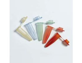 PCR Tube with Flat Cap, 0.5 mL, Yellow; 1000/PK