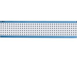 Alphabetical Vinyl Upper Case Scored Wire Marking Cards, A 1800 Total