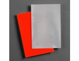 3M™ Diamond Grade™ Fluorescent Work Zone Sheeting 3924S Fluorescent Orange, 4 in x 12 in sheet