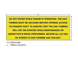 3M™ Diamond Grade™ Safety Sign 3MN215DG, "DO NOT…TAG OUT", 10 in x 3 in, 10/Package