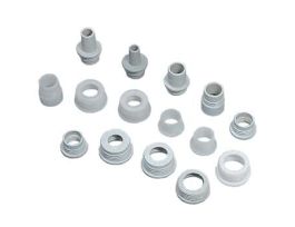 Accessory ETFE adapter for 33-mm bottle necks