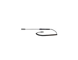 Surface RTD Probe, 100 Ohm, 5-ft Coil Cable; 10" L