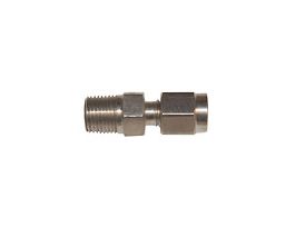 Compression Fitting; Probe Diameter 1/4"; 316 Stainless Steel 1/4"NPT (M)