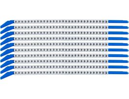 ClipSleeve Wire Markers Size 13 Nylon 14 AWG - 14 AWG, B Pack of 300 Each