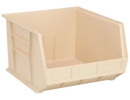 BIN STACK HANG PP IVORY 18X16-1/2X11IN
