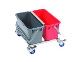 CASTER BASE HEAVY-DUTY SS 2X20L CS2