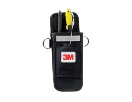 3M™ Single Tool Holster with Retractor For Belt 1500102, 1.5 - 5 lb Capacity, 4 - 52 in