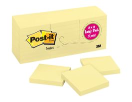 Post-it® Notes 654-2700-YW