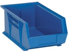 BIN STACK HANG PP BLUE 13 5/8 1/4X6IN