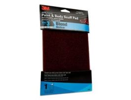 3M™ Paint and Body Scuff Pad, 03193, 6 in x 9 in, 20 per case