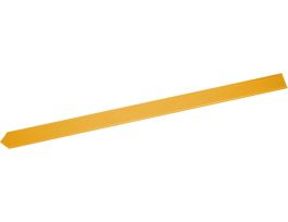 Blank BradyStake Warning Stakes, Yellow, 3.75" H x 3.75" W x 66" L