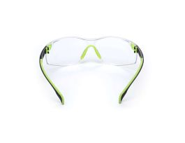 3M™ Solus™ 1000-Series Safety Glasses S1201SGAF, Green/Black, Clear Scotchgard™ Anti-Fog Lens, 20 EA/Case