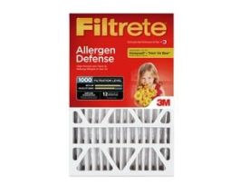 Filtrete™ Allergen Reduction Deep Pleat Filter NADP01-4IN-4, 16 in x 25 in x 4 in, 1/Pack, 4 eaches/case