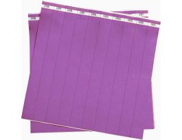Security Tyvek ® Wristbands, Purple