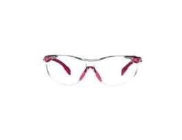 3M™ Solus™ 1000-Series Safety Glasses S1401SGAF, Pink/Black, Clear Scotchgard™ Anti-fog Lens, 20 EA/Case