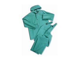 West Chester, 40mm 2pc. Rainsuit, PVC/Poly/PVC, FR, Green , 4X