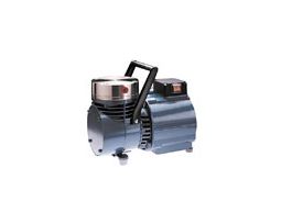 Corrosion-Resistant Vacuum Pump; PTFE/SS/1.2 cfm/27"Hg-60psi/115V