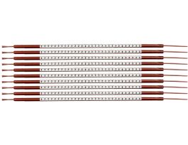 ClipSleeve Wire Markers Size 03 Nylon 26 AWG - 24 AWG, 2 Pack of 300 Each