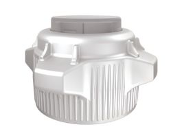 Versatile Carboy Cap, 83B, Open with Solid Adapter; 2/Pk