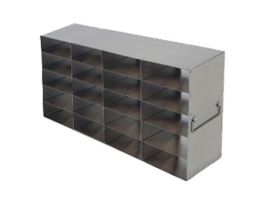 Upright Freezer Rack for Large 2" Boxes & 100-Cell Cryoboxes, 4 x 5 Array