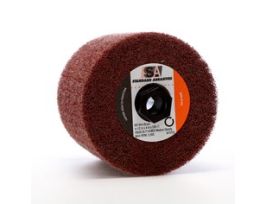 Standard Abrasives™ MD Mini-Brush 875702, 4-1/2 in x 4 in x 5/8-11 FB036 A XCS Medium Density, 1 ea/Case