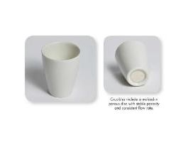 CRUCIBLE POROUS BOTTOM PORCELAIN 15.0UM