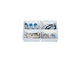 4-Slot Drawer Organizer, 17.5"L x 13.5"W x 2.75"H; 1/Pk