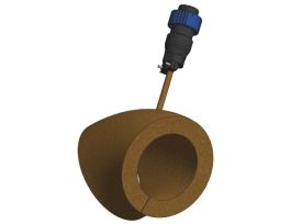 Heater Jacket, Polyimide, fits Weld 45 Degree Elbow, 2 in. OD Tube, 120V