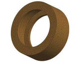 Flange Insulator, Polyimide, fits NW100 ISO Flange, 4.0 in. to 4.0 in. Tubing