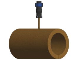 Heater Jacket, Polyimide, fits 10 in. Long, 4.0 in. Diameter Tubing, 120V