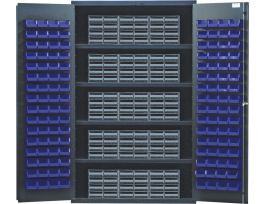 CABINET W/BL BIN AND 120 DRAWER STL 48IN