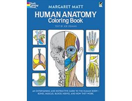 BOOK THE HUMAN ANATOMY COLORING (MATT)