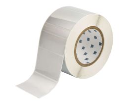 Metallized Polyester with 2 mil Adhesive Labels 2 in H x 3 in W Silver 1000/RL