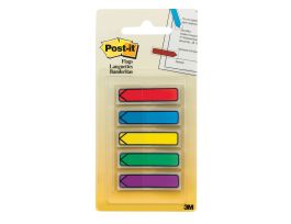Post-it® Flags 684-ARR1, .47 in. x 1.7 in. Assorted Brights 20 each 100 TTL Flags
