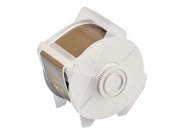 All Weather Permanent Adhesive Vinyl Label Tape for GlobalMark Printer - 2.25" Gold