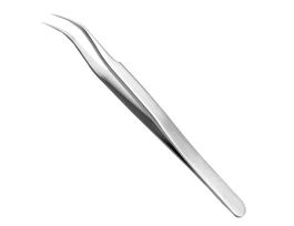 Titanium Tweezers w/ Curved, Very Fine Tips