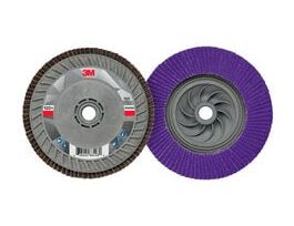 3M™ Flap Disc 769F, 120+, T29 Quick Change, 5 in x 5/8 in-11, 10 ea/Case