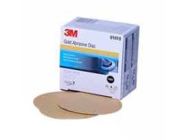 3M™ Hookit™ Gold Disc 01010, 3 in, P800, 50 Discs/Carton, 4 Cartons/Case