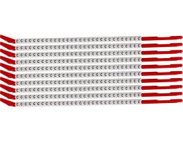 ClipSleeve Wire Markers Size 10 Nylon 16 AWG - 14 AWG, C Pack of 300 Each