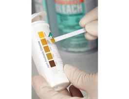 High-Level Chlorine Test Strips, 0 to 10, 000 ppm; 50/Pk