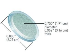 FRIT SS 10UM .75X.07X.88IN