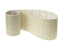 3M™ Diamond Microfinishing Film Roll 675L, 125 Mic 6MIL, Orange, 2 in x 50 ft x 3 in (50.8mmx15.25m), Plastic Core, ASO