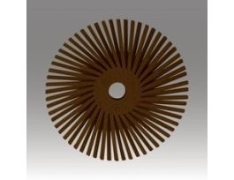 Scotch-Brite™ Radial Bristle Disc, 1 in x 1/8 in 36, 2000 ea/Case