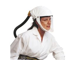 Primair 100 Series Hood with loose fitting, Tychem QC headcover and adjustable headgear