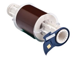 All Weather Permanent Adhesive Vinyl Label Tape for BBP85 Printer - 4" Brown