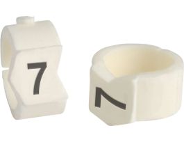 ClipSleeve Wire Markers Size 36 Nylon 4 AWG - 2 AWG, 7 Pack of 50 Pieces